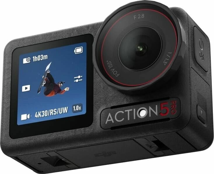Экшн-камера DJI Osmo Action 5 Pro Standart Combo, 4K 120 fps, OLED-дисплей, стабилизация видео