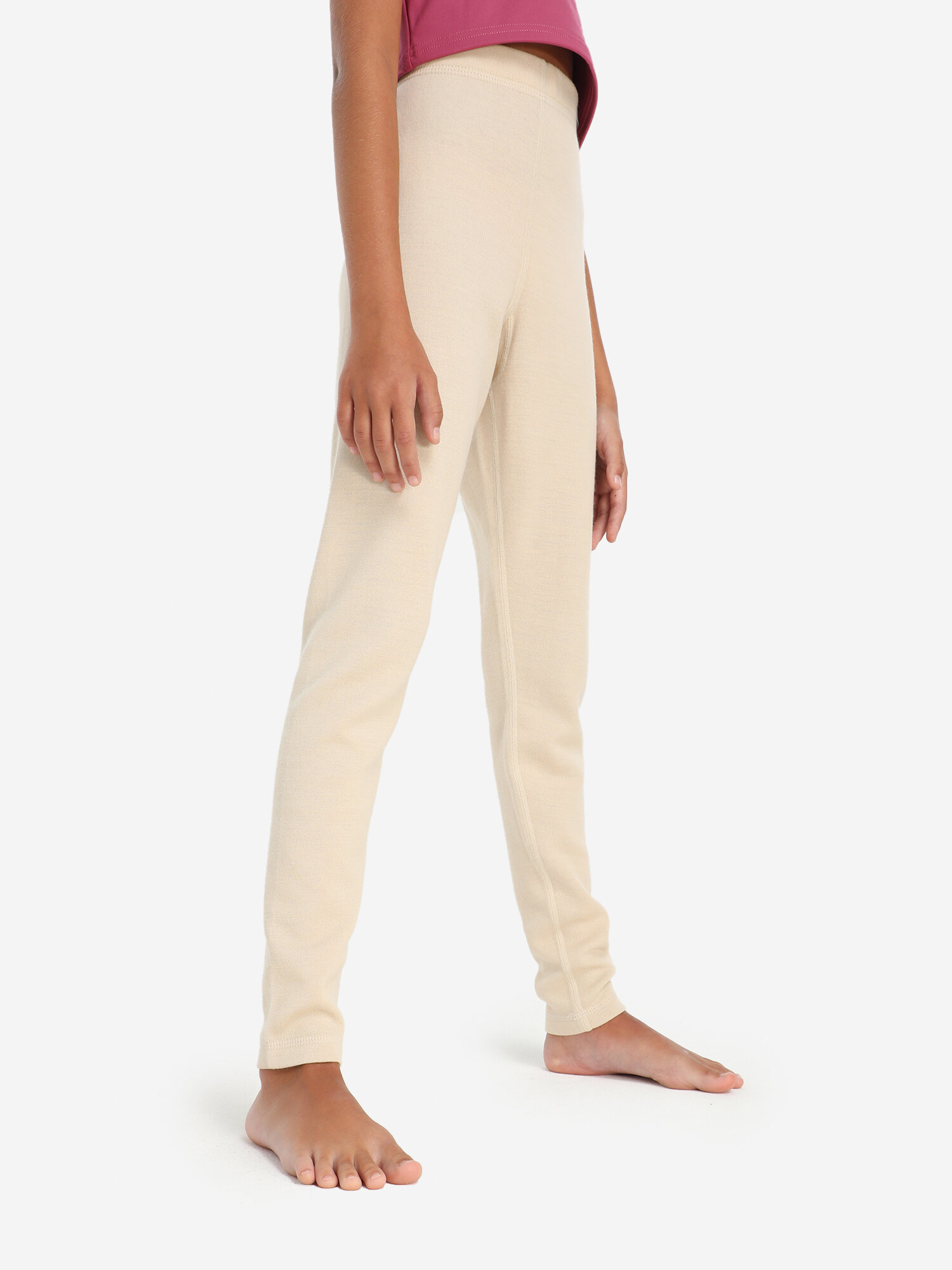 Кальсоны GLISSADE Underwear Unisex Base Layer Pants, размер 122/128, кремовый