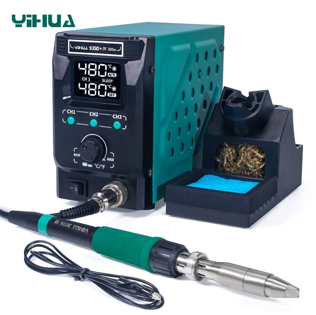 YIHUA 939D+-IV 300W паяльная станция