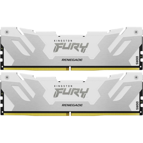 Память оперативная память оперативная 32GB 6400MTs DDR5 CL32 DIMM Kit of 2 FURY Renegade White XMP 24602₽