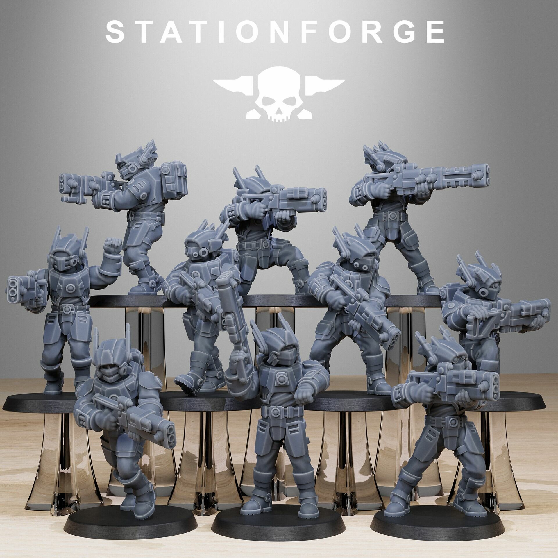 Warhammer 40000 Миниатюры Tarion Assault Squad(Штурмовой отряд Тариона)