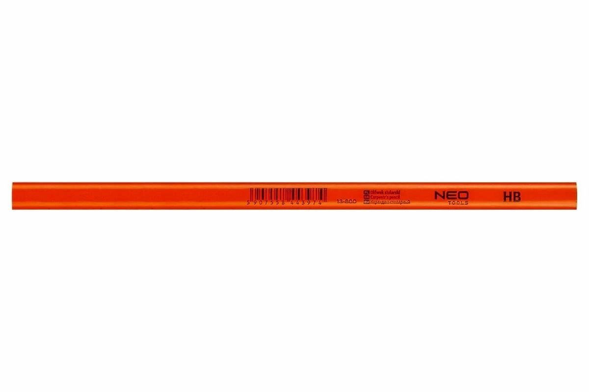 Столярный карандаш NEO Tools 240 мм HB 13-800