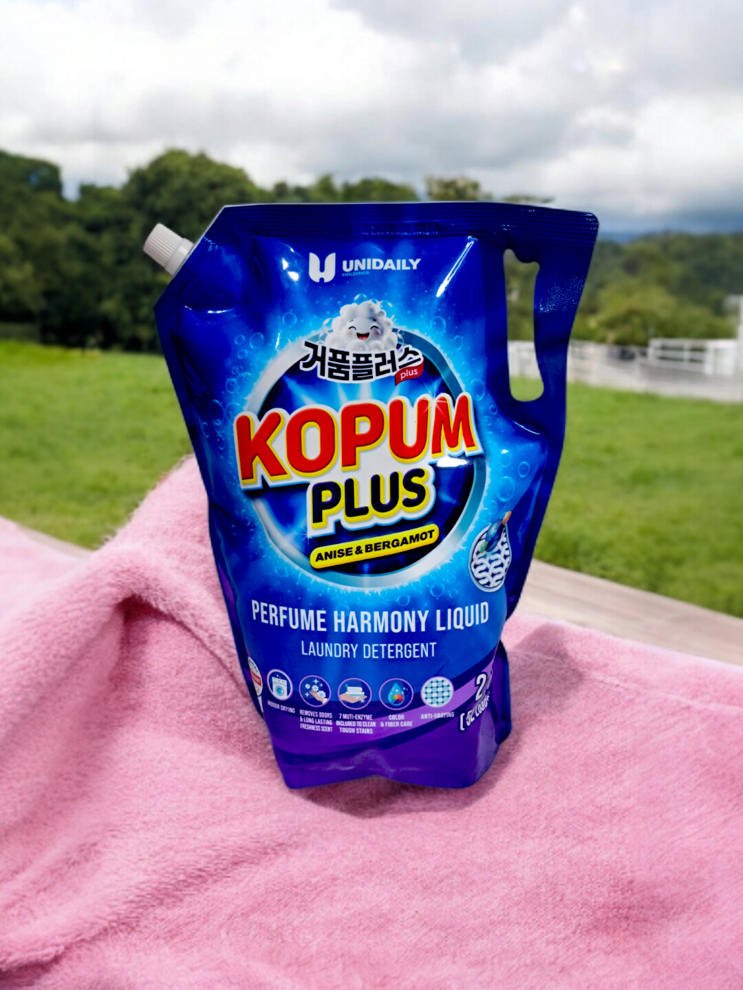Гель для стирки Kopum Plus, для всех типов тканей, автомат, 2.6 л — фото 1