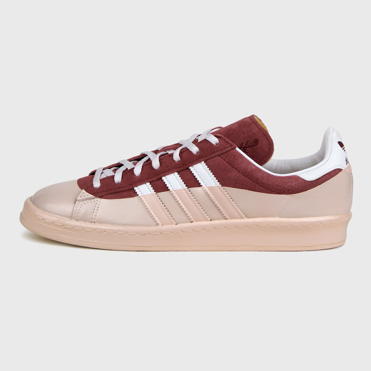 Кроссовки adidas Originals Campus, размер 9.5 US, розовый, бордовый