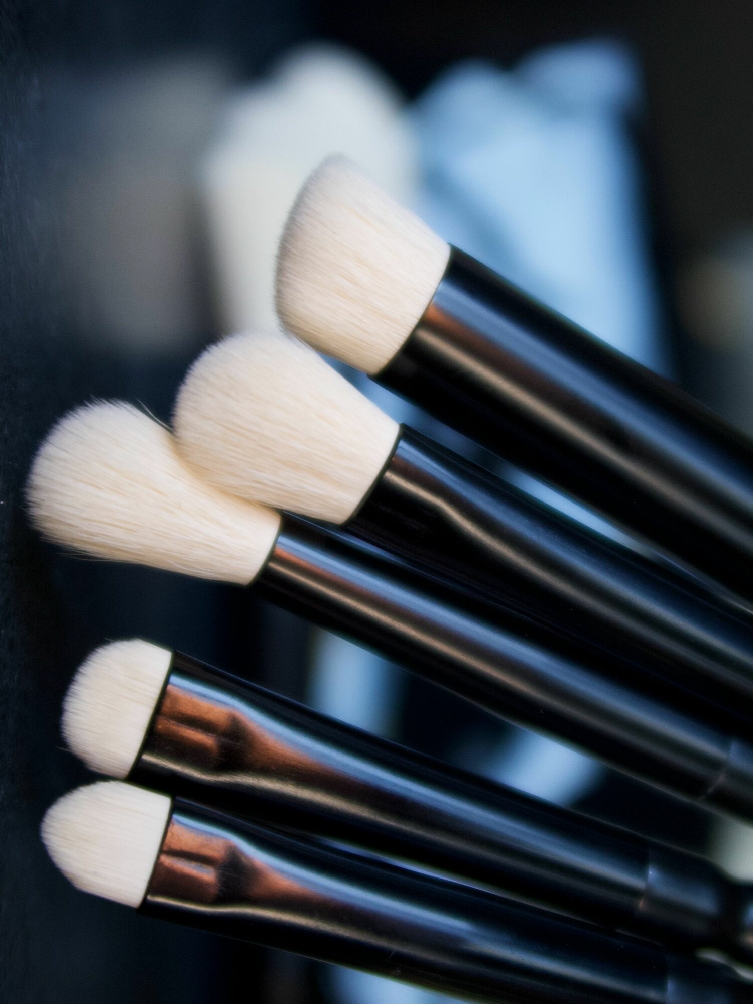 Набор кистей для смоки айс. Набор кистей для макияжа глаз NONSTOPMAKEUP