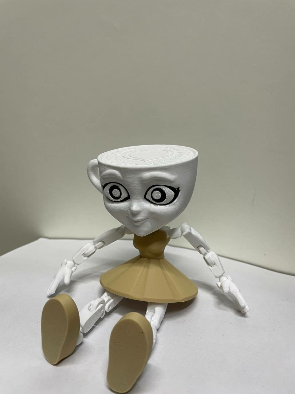 Балерина капучино/ballerina cappuccino, шарнирная, ПВХ, для девочек, 5-14 лет — фото 1