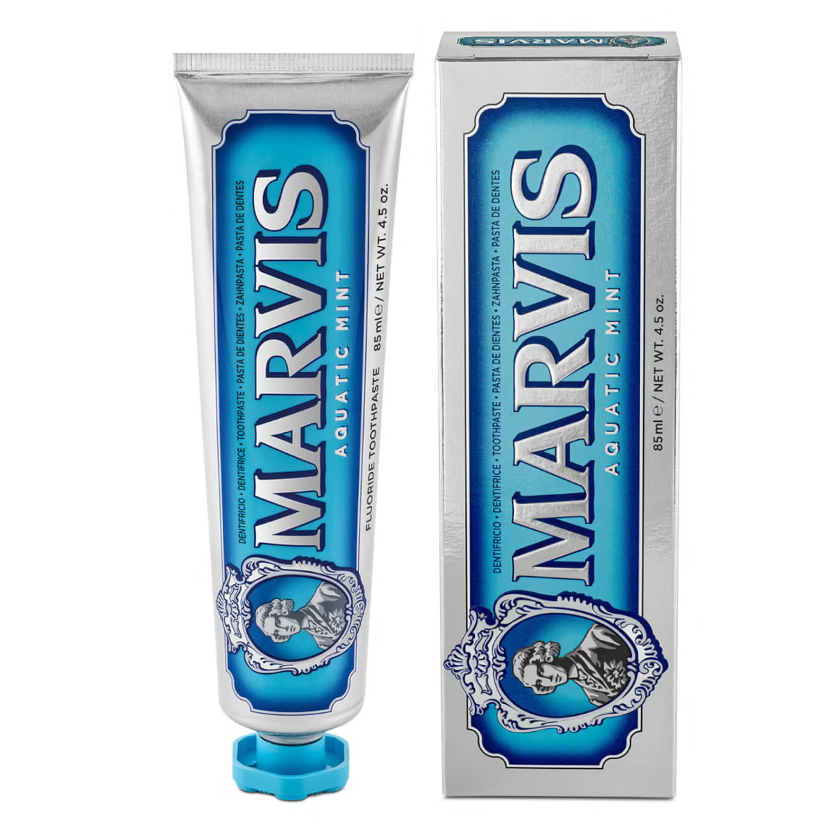 Зубная паста Маrvis Аquаtiс Мint Тооthраstе, свежая мята, 85 мл