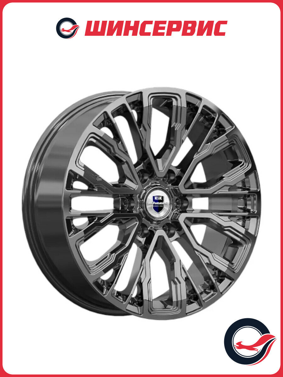 Литой диск КиК Кортес R19x8.5J 6x139.7 ET36 ЦО100.1