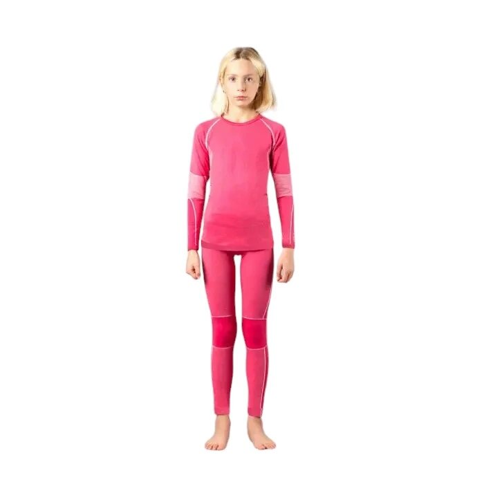 Комплект термобелья Campagnolo, размер 14-16 лет, розовый — фото 1