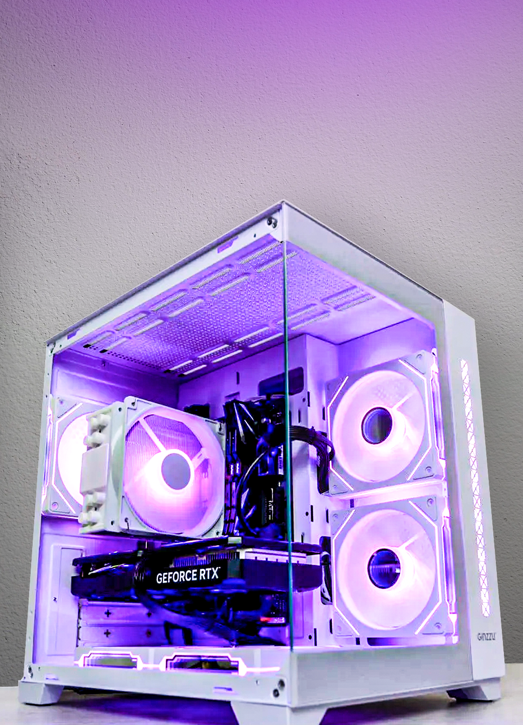 Игровой компьютер Hard Comp AMD Ryzen 5 7500F, RAM 16 ГБ, SSD 512 ГБ, RTX 5060, Windows 11 Pro
