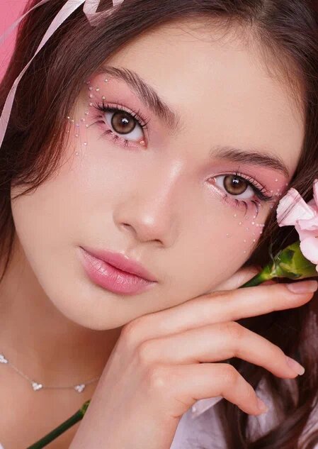 KIKO HAZEL -5.00 Контактные линзы для зрения, медовые, BC 8.6, DIA14.2, 12 месяцев — фото 1