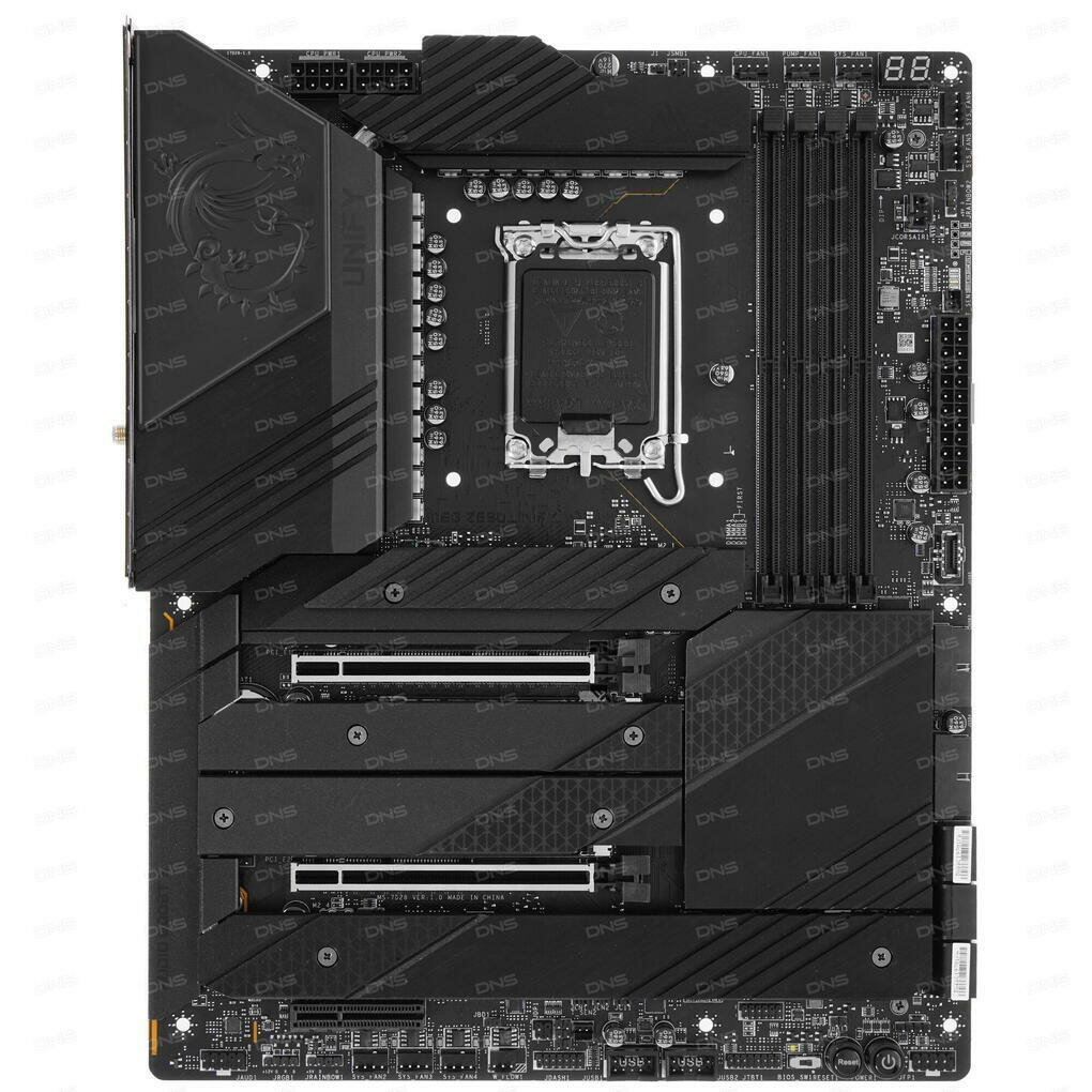 Материнская плата MSI MEG Z690 UNIFY (MEG Z690 UNIFY) - LGA 1700, Intel Z690, 4хDDR5-4800 МГц, 2хPCI-Ex16, 5хM.2, Standard-ATX