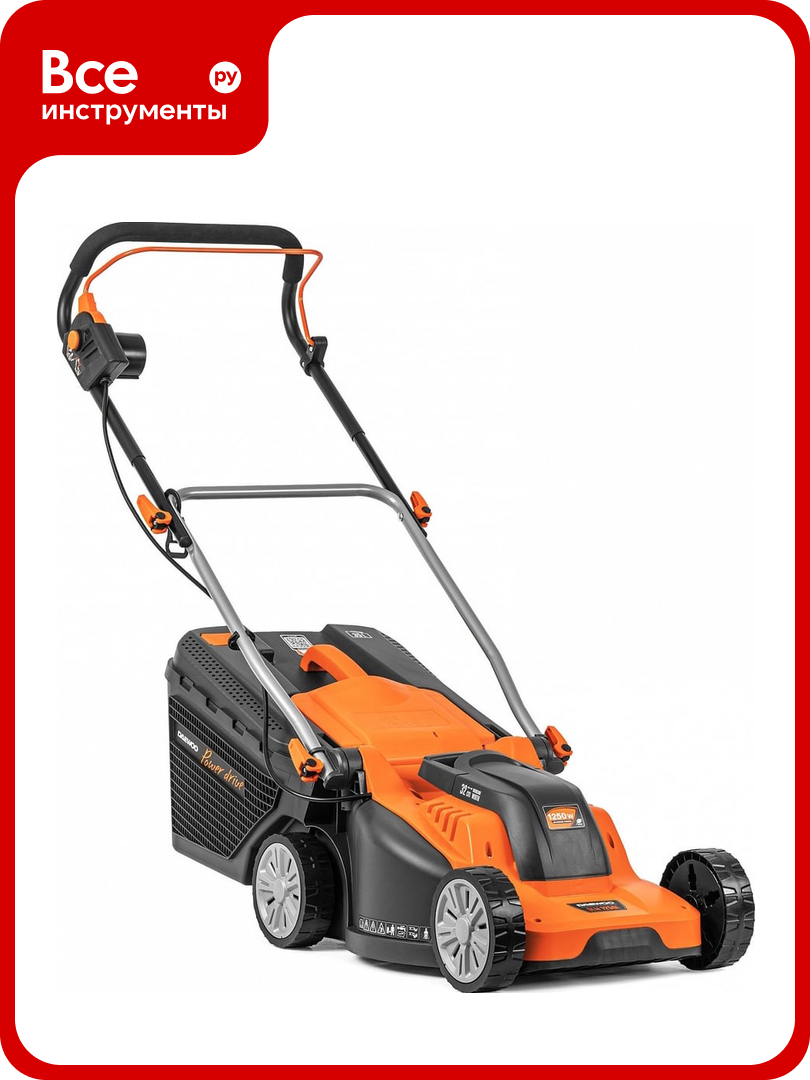 Электрическая газонокосилка DAEWOO DLM 1250E