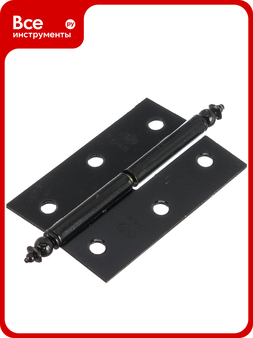 Петля Amig мод  541 60 карточная  съем  лев  черная 5162