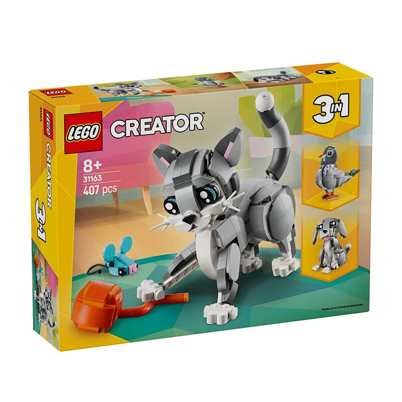 Конструктор LEGO "Веселый Кот" Creator 31163, пластик, 407 деталей