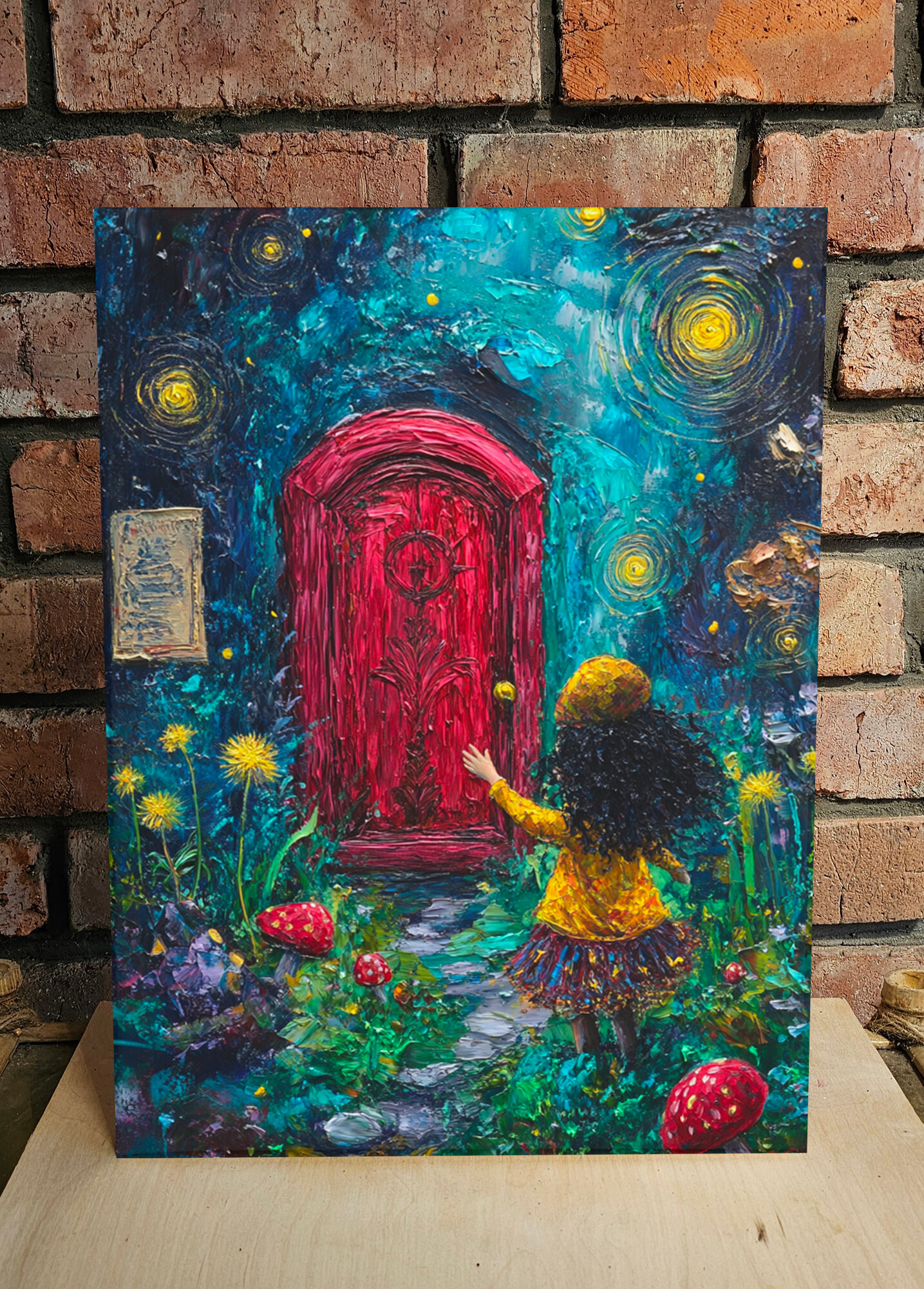 Картина «Путь к себе» с UV-печатью на холсте 30×40 см