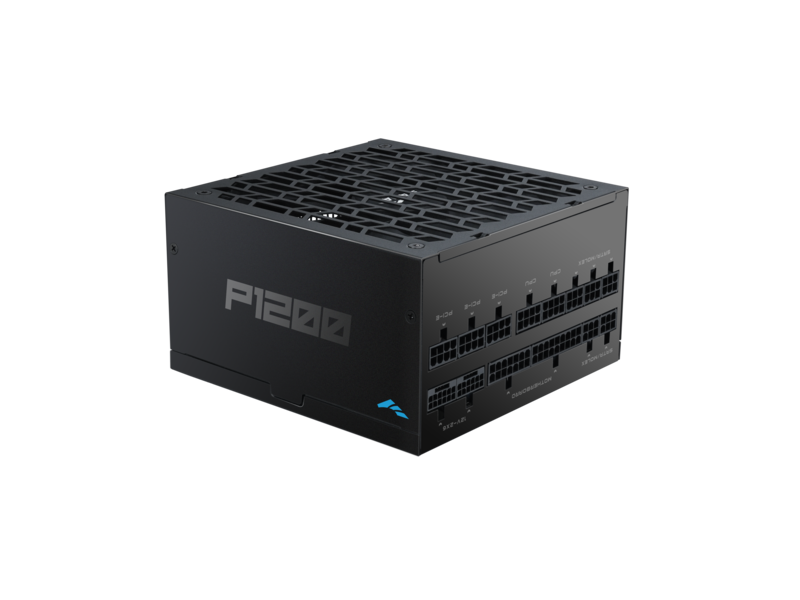 Блоки питания блоки питания/ Power Supply P1200 Black (XPH1200-AP), 1200W 80+ Platinum (ATX, 3.1, PCIe 5.0, Full modular, 1x24(20+4)pin mesh 600mm, 2xCPU 8(4+4)pin 700mm, 3xPCIe*2 8(6+2)pin 600mm, 1x12VHPWR PCIe 5.1 12+4pin 600W 600mm, 4xSATA*3 450+1