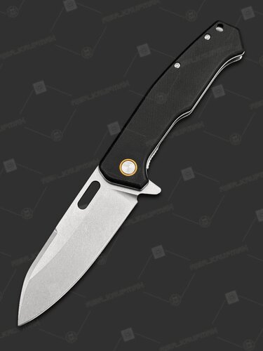 Изображение товара Складной нож флиппер D2 Black micarta сталь