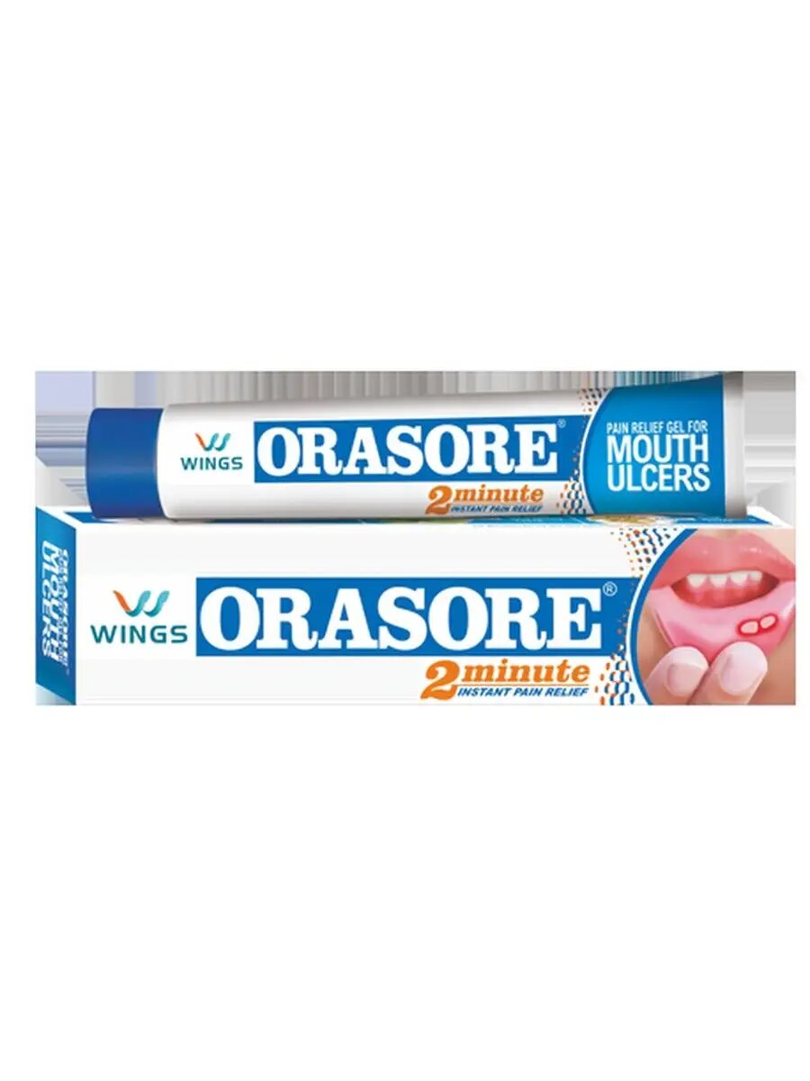 Гель Орасор для губ и от стоматита (Orasore Mouth Gel), 12 г