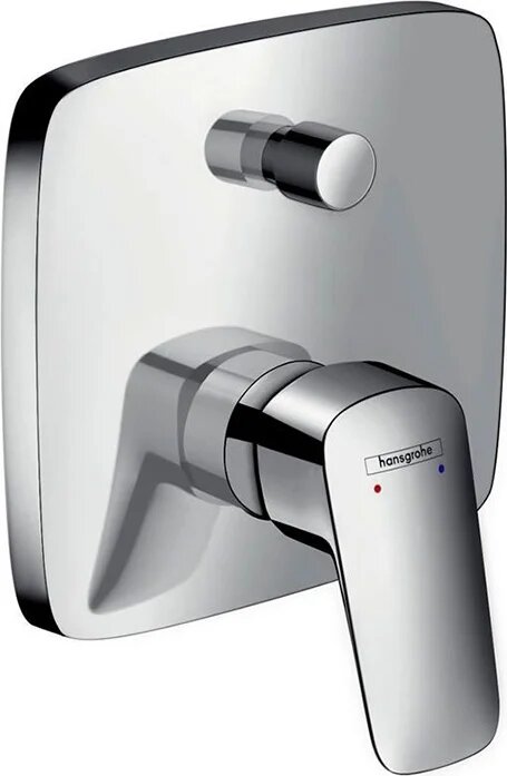 Встраиваемый смеситель для душа и ванны Hansgrohe Logis 71405000 С внутренней частью