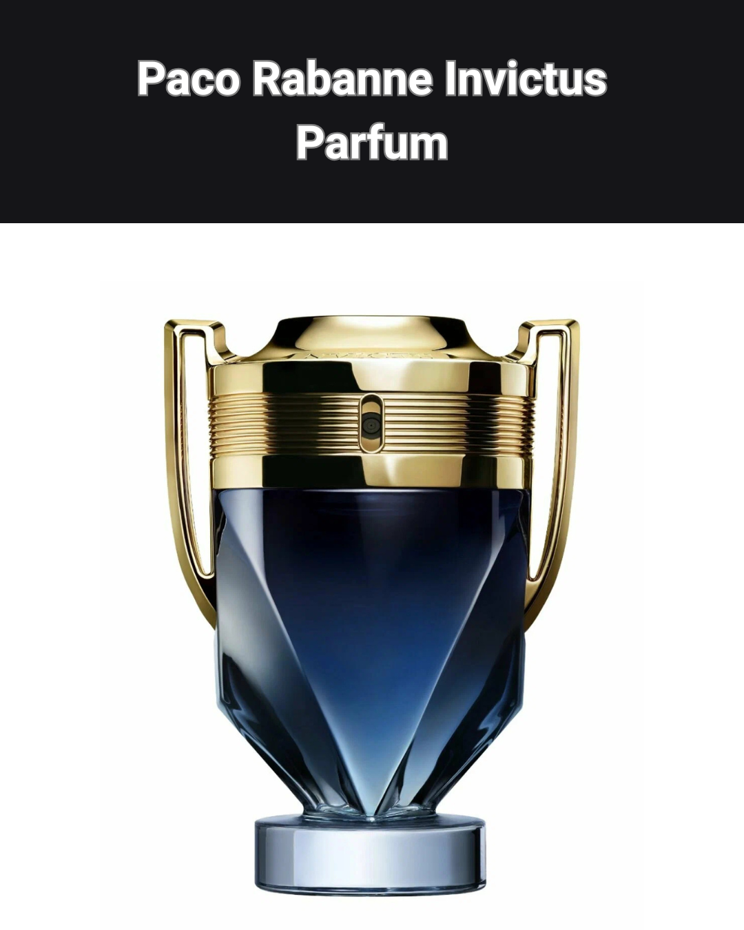Paco Rabanne Invictus Parfum 100мл - Парфюмированная вода для мужчин