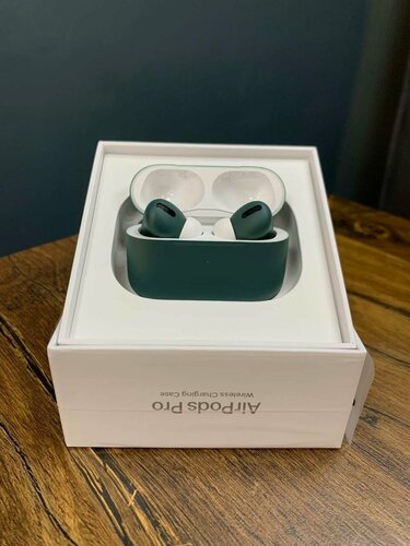 Изображение товара Наушники AirPods Pro 2 Color Type-C (2023) Темное Болото матовый (Ral_5020)