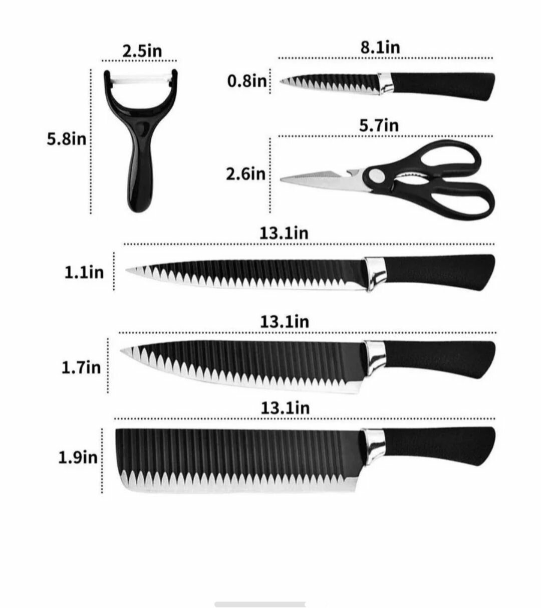 Набор ножей для кухни — фото 1