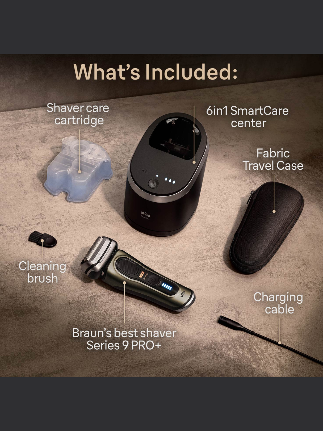 Электробритва "Braun Series 9", модель 9569сс, для чистого бритья — фото 1