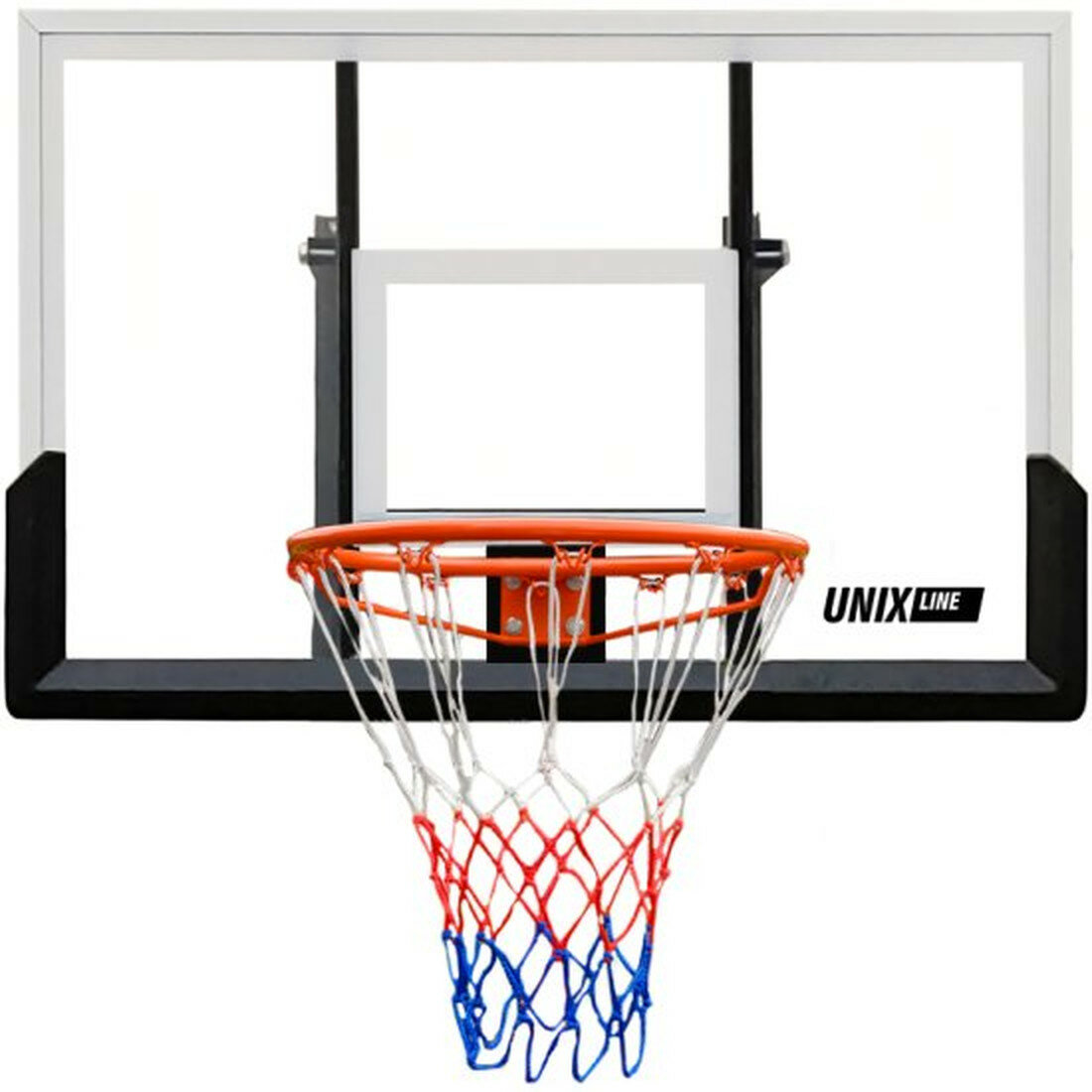 Баскетбольный щит Unix Line R45, 122x82 см