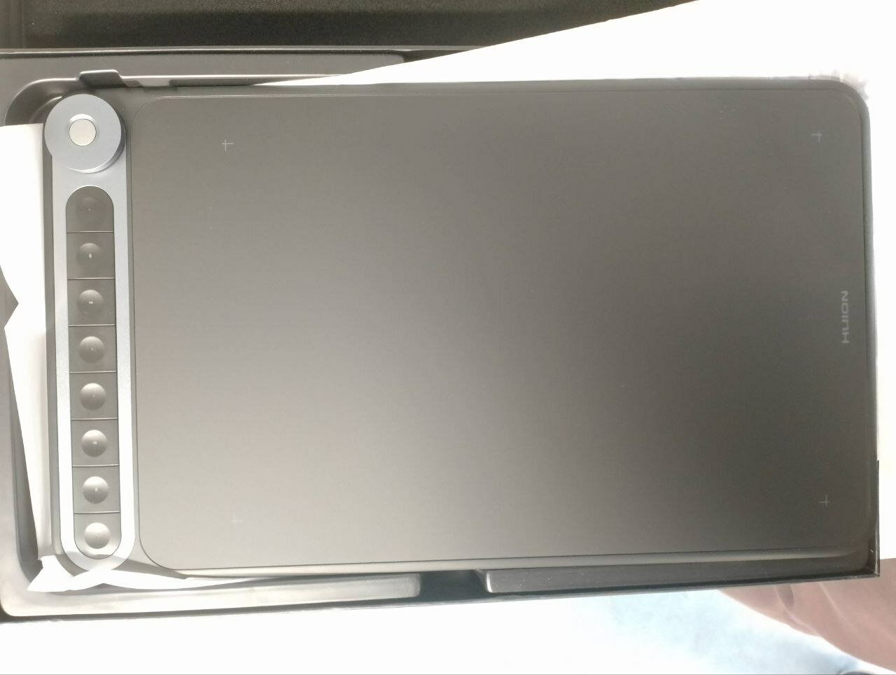 Графический планшет HUION Inspiroy Dial Q620M черный