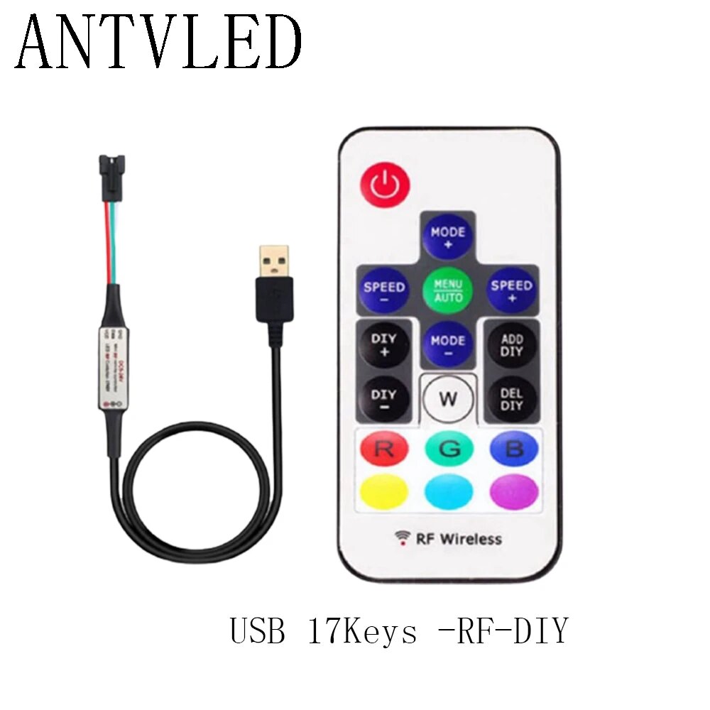 RGB контроллер WS2812B WS2811 для светодиодной ленты