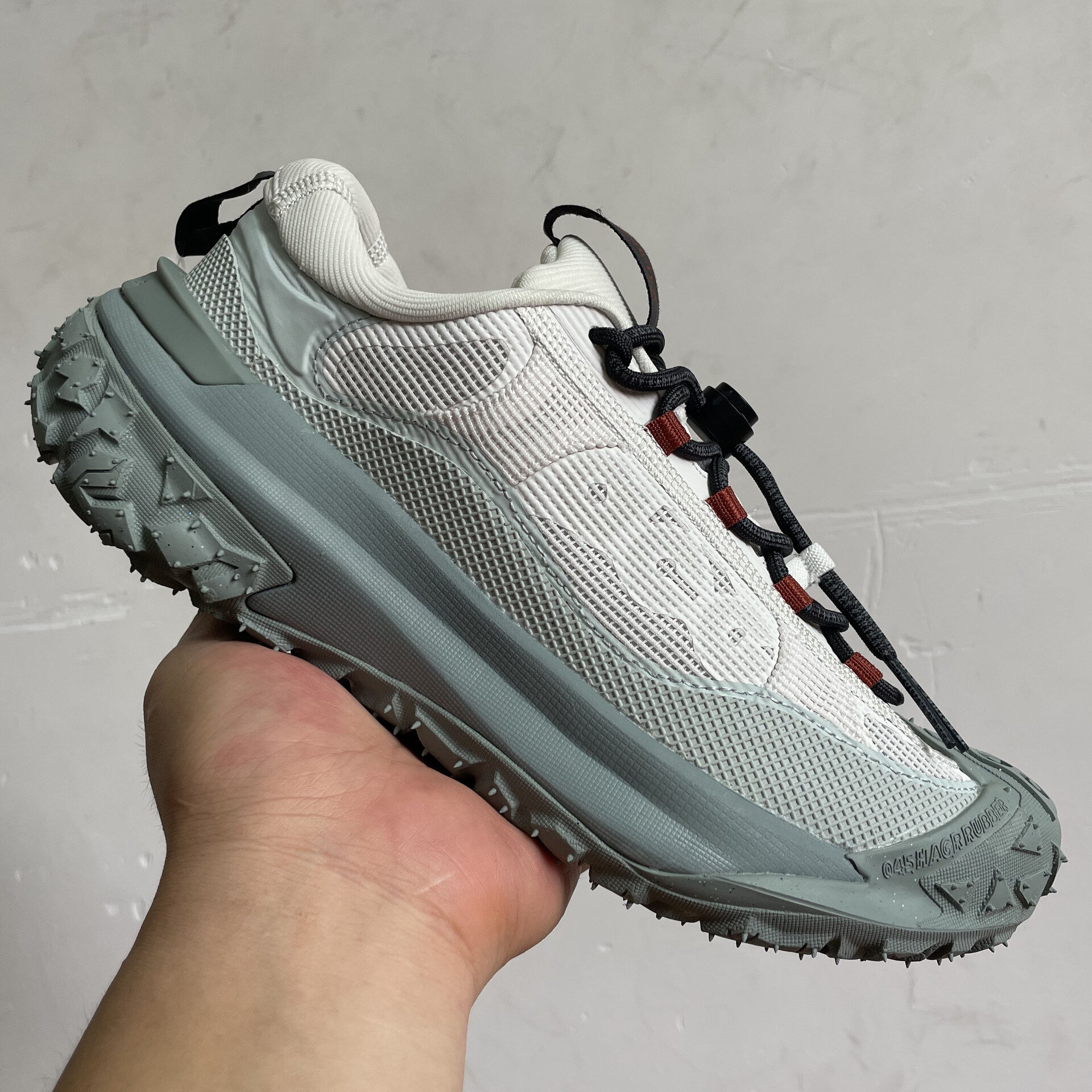 Походная обувь ACG Mountain Fly, мужская и женская, водонепроницаемая, белая и синяя