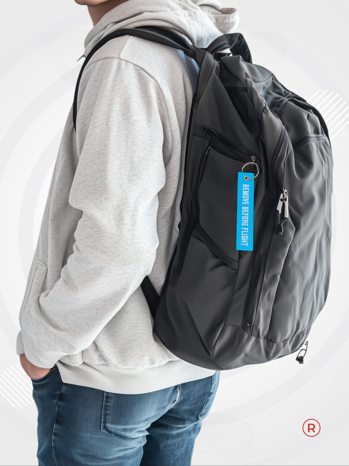 Брелок remove, голубой — фото 1