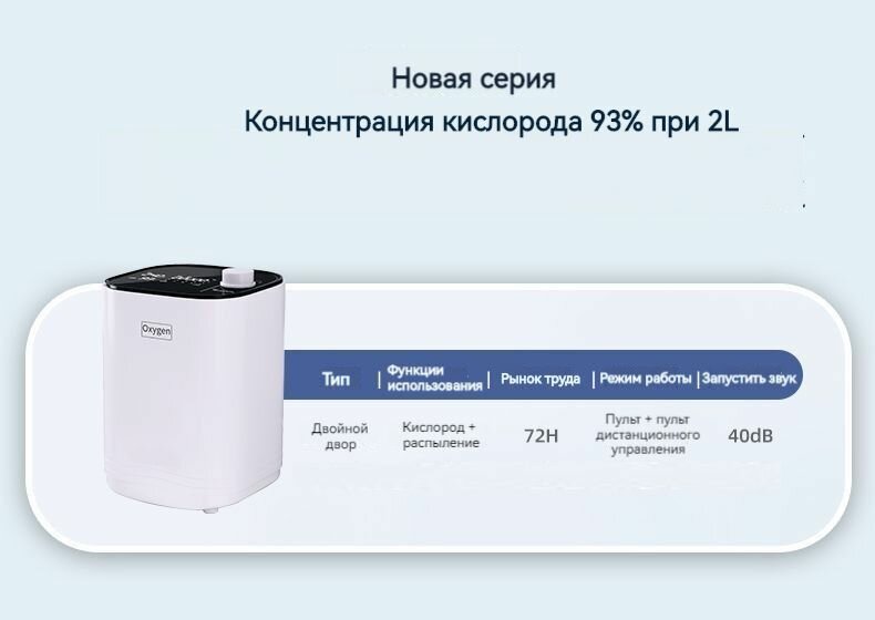 Концентраторы Кислорода Концентратор кислорода, для домашнего использования, для улучшения дыхания