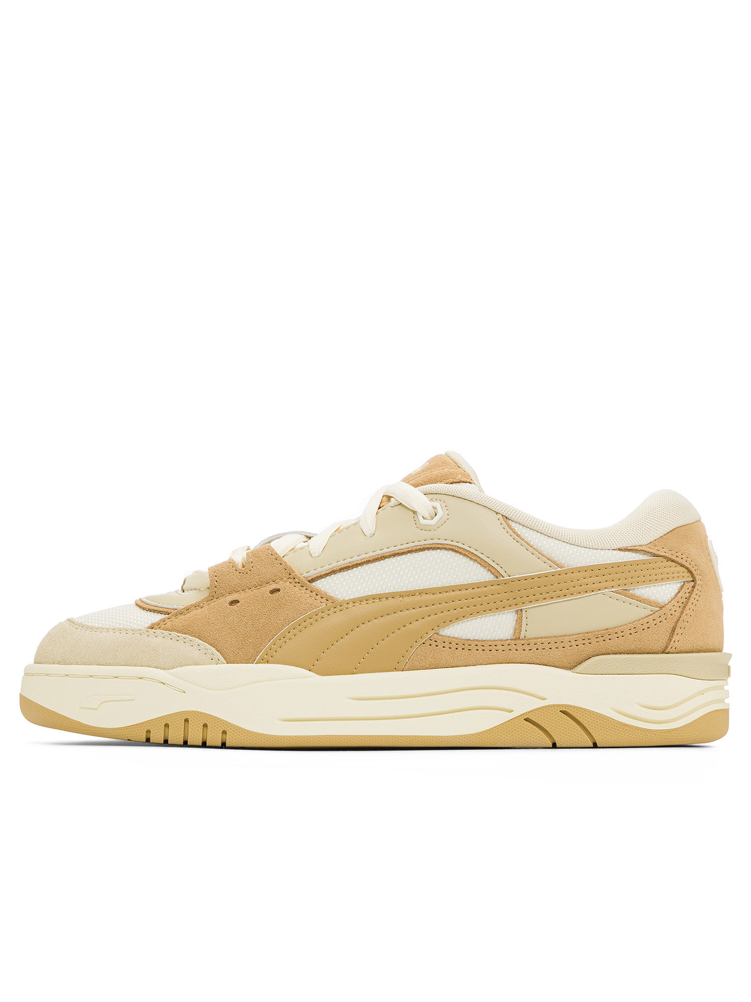 Кроссовки PUMA 180, полнота 6 (RU)/ на среднюю стопу, размер 45, бело-бежевый