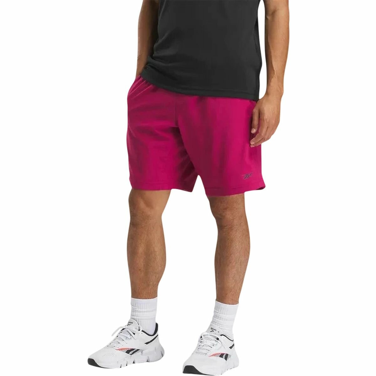 Шорты Reebok Workout Woven Short, размер M, розовый