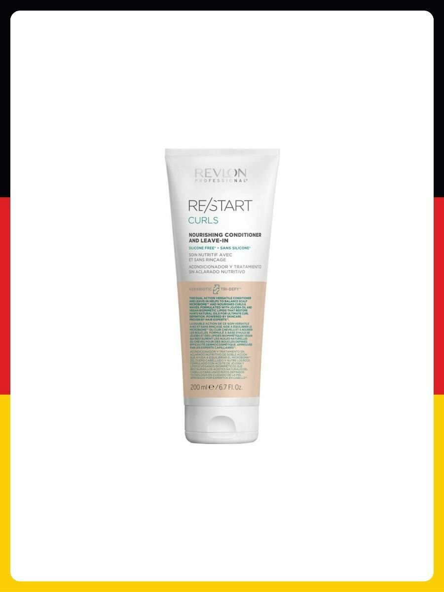 Кондиционер для волос Revlon Professional Restart Curls Nourishing Conditioner 200 ml