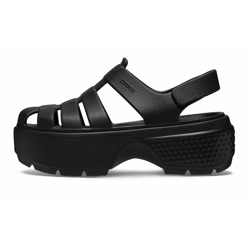фото Босоножки crocs, размер 38-39, черный