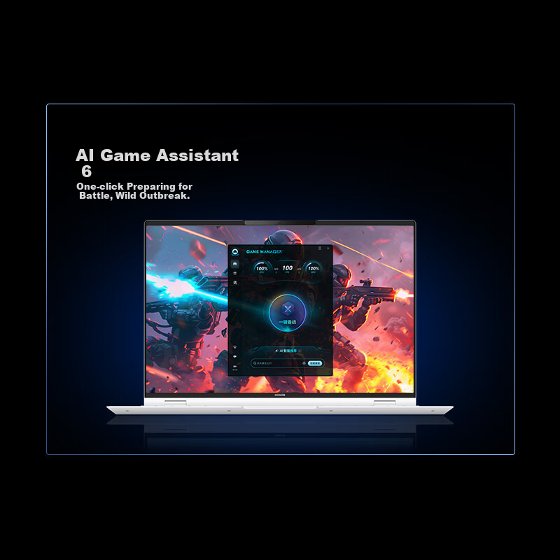 Ноутбуки Xiaomi Mi Gaming Laptop Ноутбук HONOR MagicBook Pro16 2025 HUNTER 3K Gaming Screen AI Thin and Light Gaming Laptop RTX5070 U9-285H 32GB 1TB Starry Grey