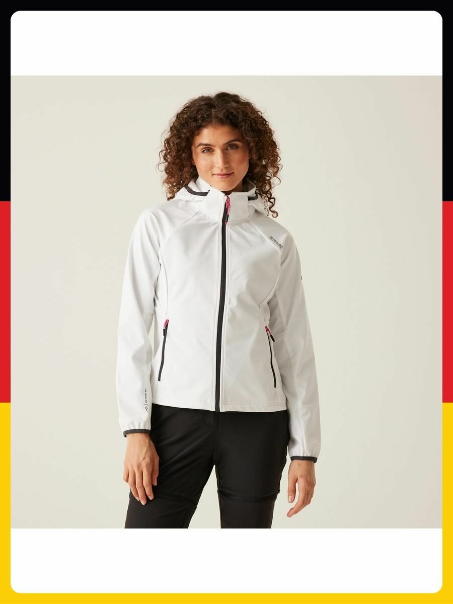 Куртка сноубордическая Decathlon Базовая коллекция, размер DE 38 / FR 40, белый