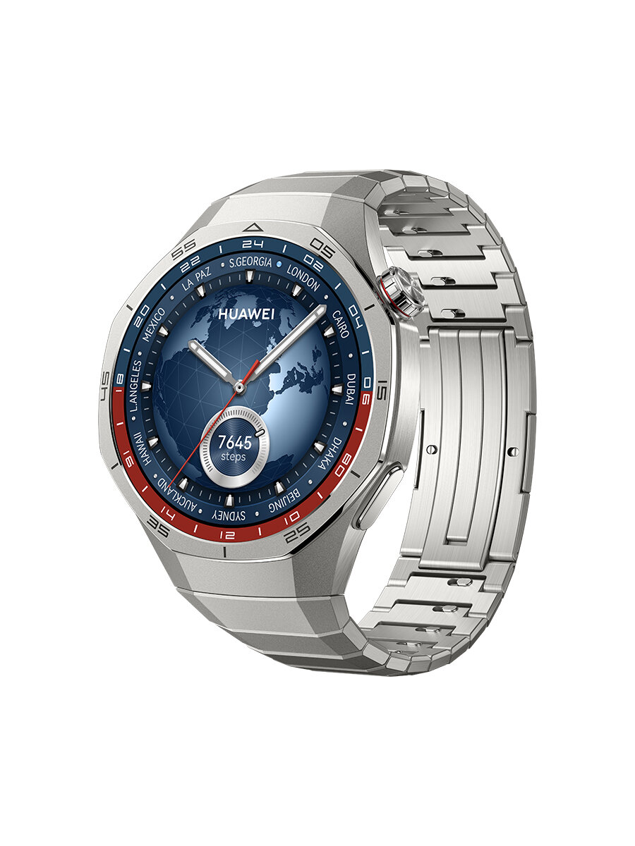 Умные часы HUAWEI WATCH GT 5 Pro 46 мм Titanium, 55020DGG — фото 1