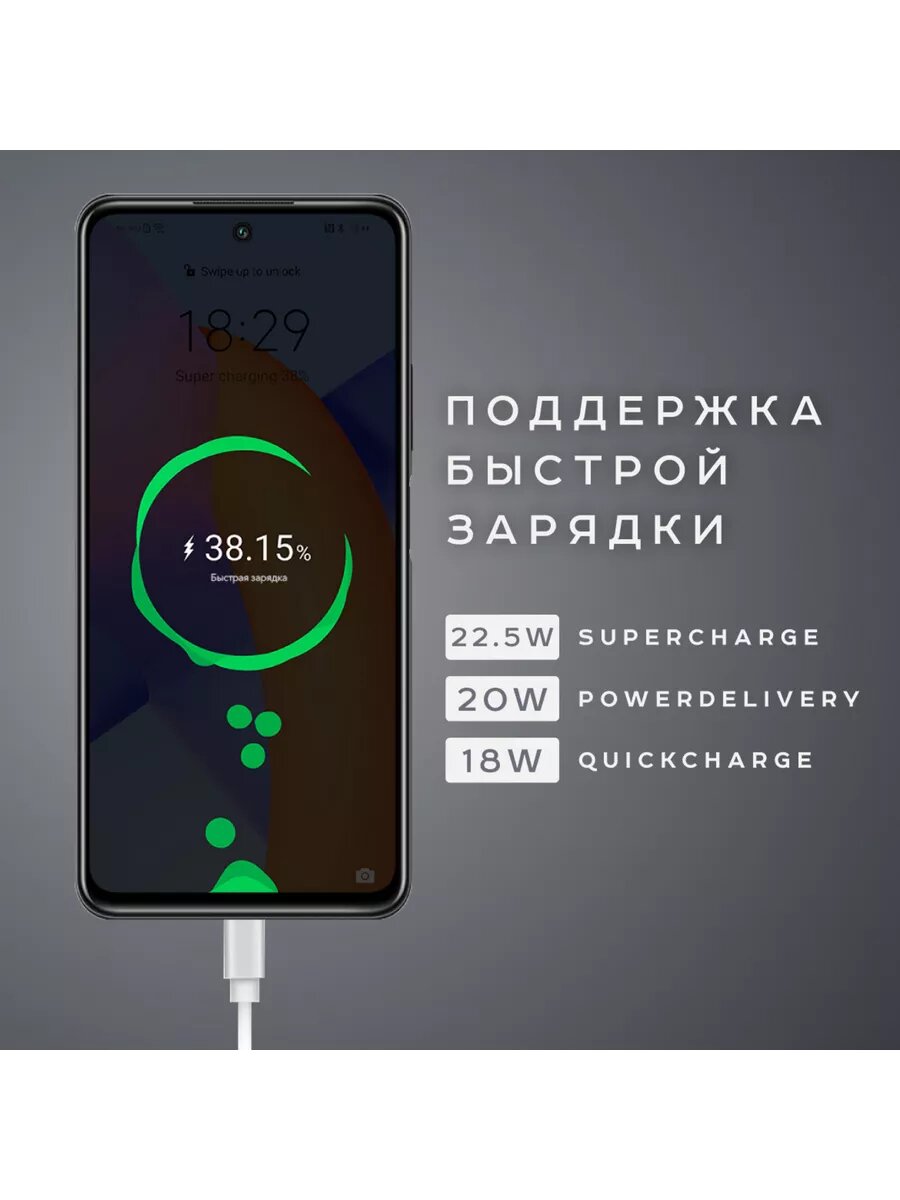 Внешний аккумулятор OLMIO QL-20, Li-pol, 20000мАч, 2 порта, QuickCharge 3.0 — фото 1