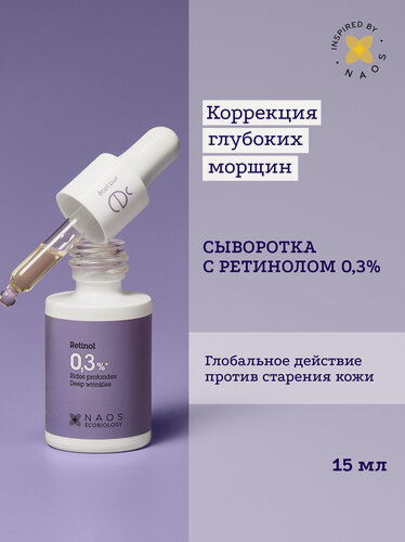 Изображение товара Etat Pur Сыворотка с 0,3% ретинолом антивозрастная для коррекции глубоких морщин, 15 мл