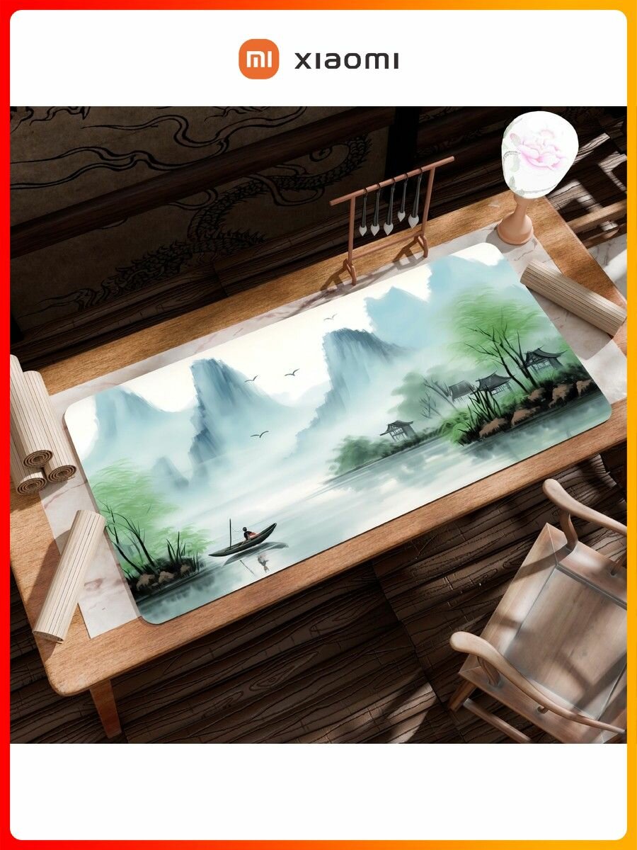 Xiaomi mijia Игровой коврик для мыши/мышки, 900x400x2мм, компьютерный, для стола, большой