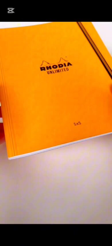 Блокнот RHODIA "UNLIMITED", A5+, на микроперфорации, 60 листов, эластичная застежка — фото 1