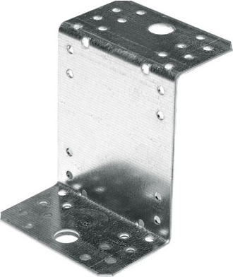 Уголок крепежный Z-образный 105х55x90 мм KUZ белый цинк STARFIX SMP-16613-1