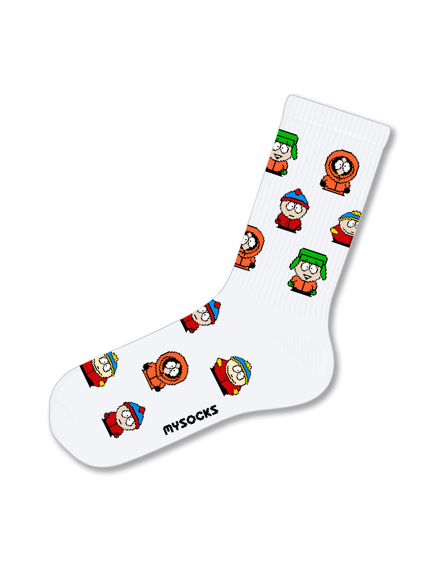 Носки MySocks, размер 36-43, белый — фото 1