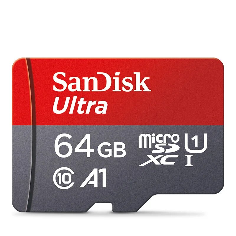 SanDisk карта памяти Micro SD, класс 10, 64 ГБ, 64 ГБ, 64GB