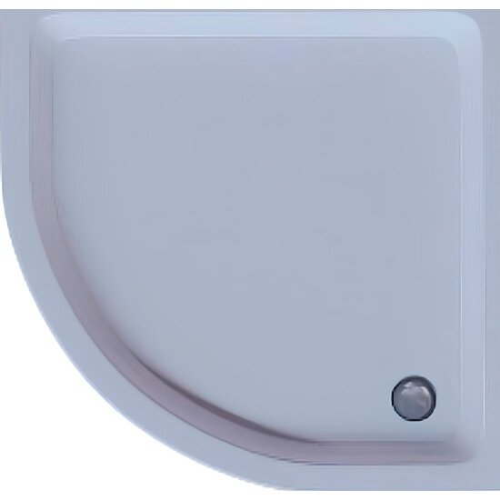 Поддон акриловый Aquatek  1/4 круга с ножками и съемной панелью. Без сифона. 80*80*15