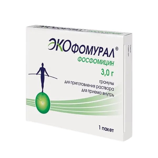 Экофомурал гранулы дприг раствора для приема внутрь 3 г 1 шт